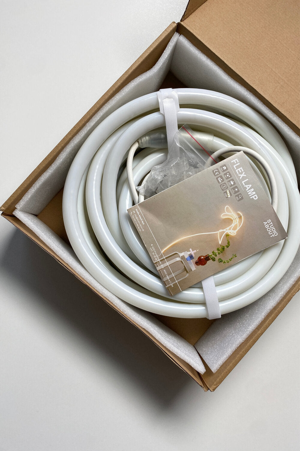 Flex tube lyskæde - Warm White